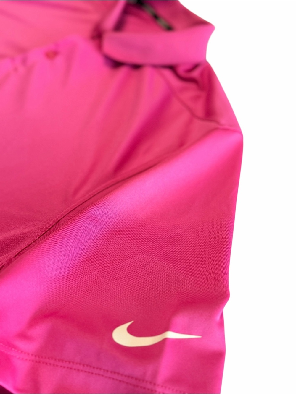 Nice Nike Golf golf polo shirt 90s y2k style Dri-FIT pink Men's large athletic - Picture 5 of 6